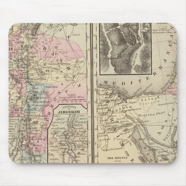 Palestine, Israelites Mouse Mat (Front)
