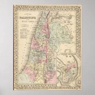 Palestine, Jerusalem Poster