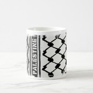 Palestine Keffiyah Coffee Mug
