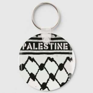 Palestine Keffiyah Key Ring