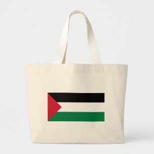 palestine large tote bag