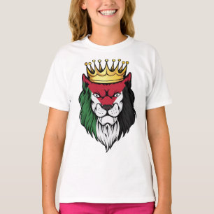 Palestine Lion King Flag T-Shirt