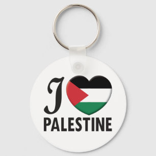 Palestine Love Key Ring