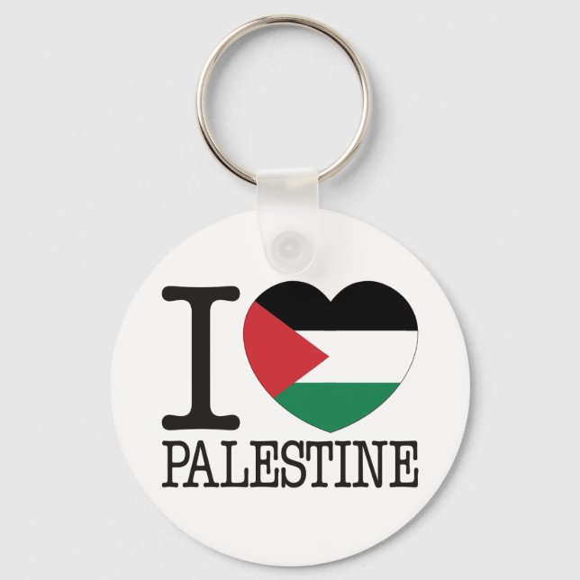 Palestine Love v2 Key Ring (Front)