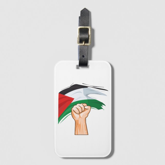 Palestine Luggage Tag (Front Vertical)