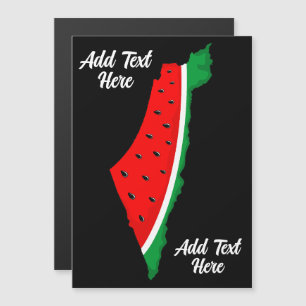 Palestine Map Watermelon Symbol of freedom