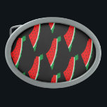 Palestine Map Watermelon Symbol of freedom Belt Buckle<br><div class="desc">Palestine map filled with Watermelon,  symbol of freedom,  same the same colours of the palestinian map that the illegal occupiers of this beautiful land have forbidden. The Watermelon express the suffering of the Palestinian People. I stand with Palestine. Palestine will be free</div>