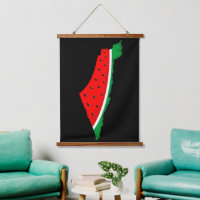 Palestine Map Watermelon Symbol of freedom