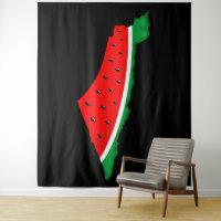 Palestine Map Watermelon Symbol of freedom