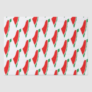Palestine Map Watermelon Symbol of freedom Tissue Paper