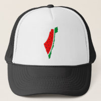 Palestine Map Watermelon Symbol of freedom