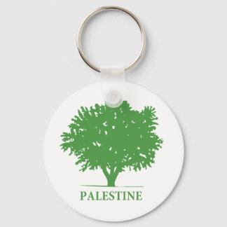 Palestine Olive Tree t shirt Key Ring
