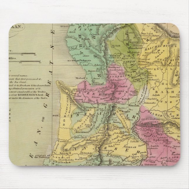 Palestine, or the Holy Land Mouse Mat (Front)
