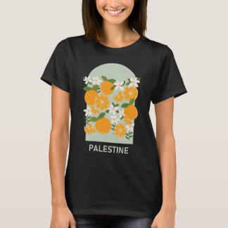 Palestine oranges vibrant colourful design T-Shirt