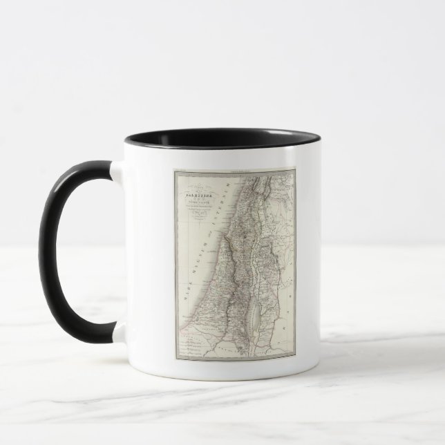 Palestine ou Terre Sainte - The Holy Land Mug (Left)