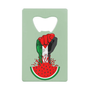 Palestine resistance fist on Watermelon