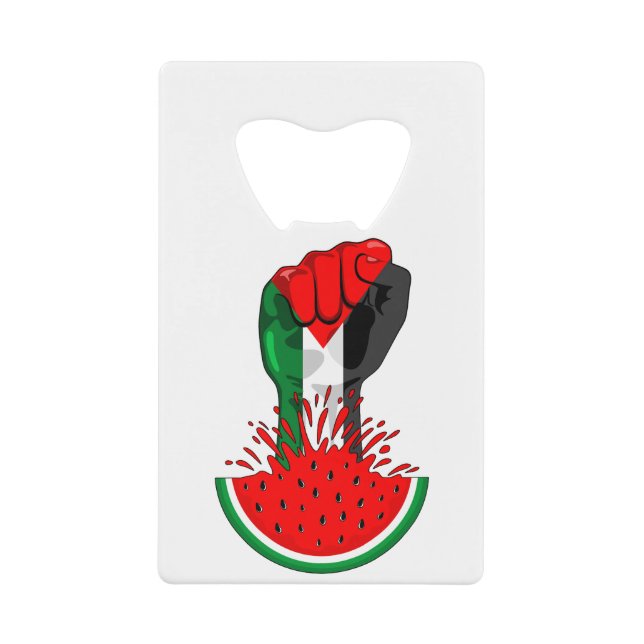 Palestine resistance fist on Watermelon (Front)