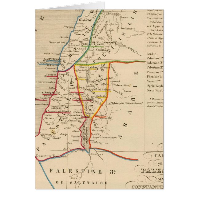Palestine sous Constantin le Grand, 330 apres JC (Front)