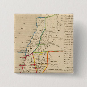 Palestine sous Constantin le Grand, 330 apres JC 15 Cm Square Badge