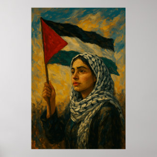 Palestine Stands | It Will Be Free  Poster