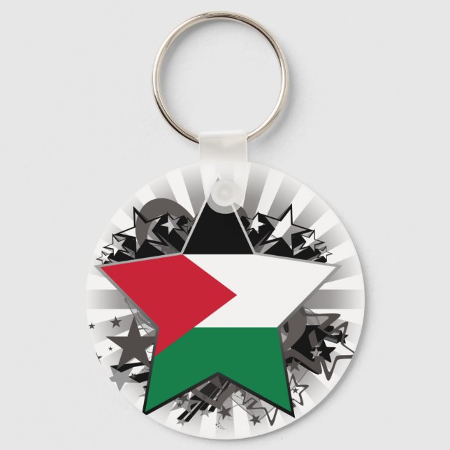 Palestine Star Key Ring (Front)