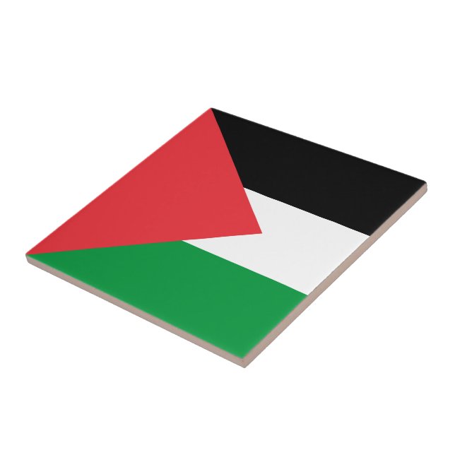 Palestine state flag tile (Side)