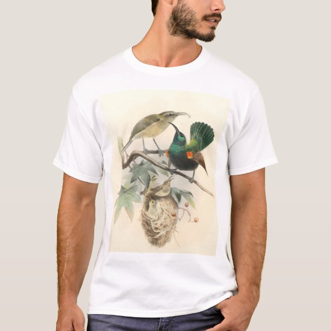 Palestine Sunbird, a family T-Shirt (Front)