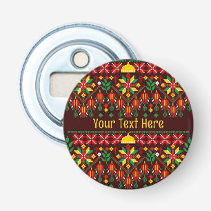 Palestine Tatreez Traditional Embrodery Bottle Opener