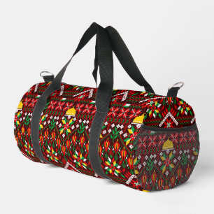 Palestine Tatreez Traditional Embrodery Duffle Bag