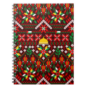 Palestine Tatreez Traditional Embrodery Notebook
