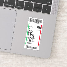 Palestine Travel Ticket