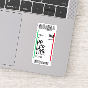 Palestine Travel Ticket
