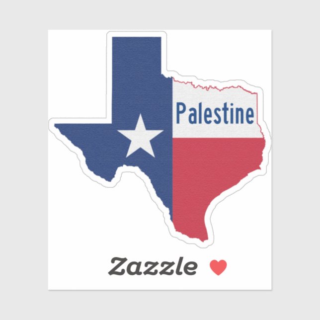 Palestine TX Flag (Sheet)