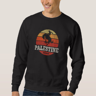 Palestine TX Vintage Country Western Retro Sweatshirt