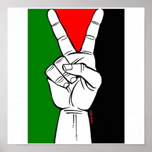 Palestine Victory Poster (Front)