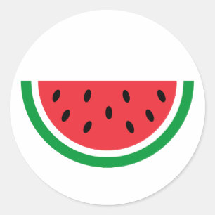 Palestine Watermelon Classic Round Sticker