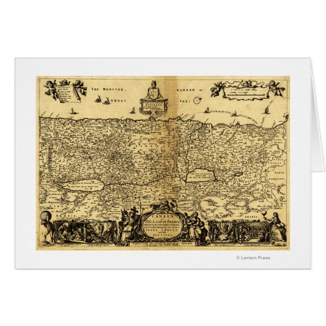 PalestinePanoramic MapPalestine (Front Horizontal)