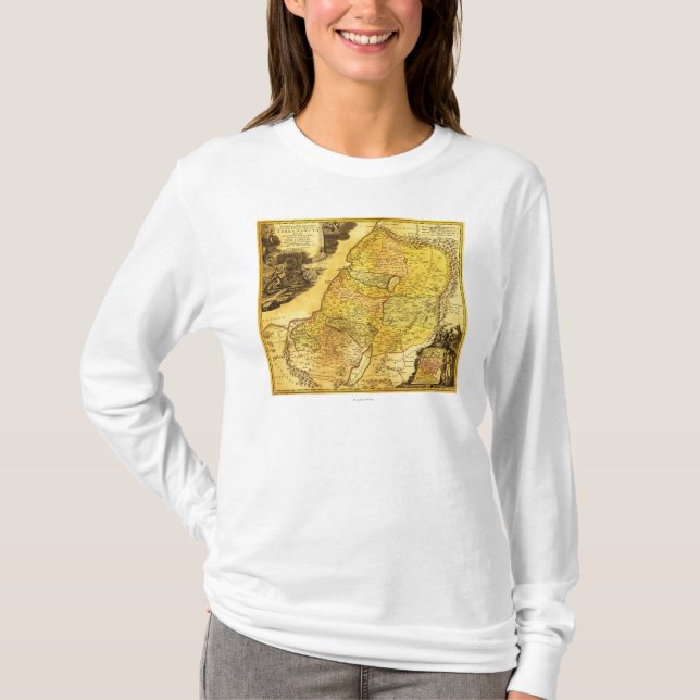 PalestinePanoramic MapPalestine 2 T-Shirt (Front)