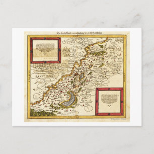 PalestinePanoramic MapPalestine 3 Postcard