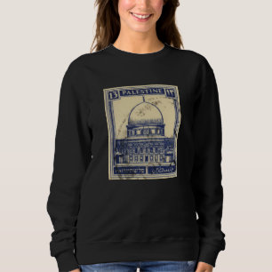 palestinian ancient stamp 1920_ palestine folklor sweatshirt