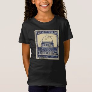 palestinian ancient stamp 1920_ palestine folklor T-Shirt