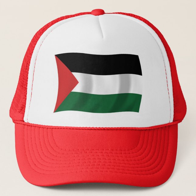 Palestinian Authority Flag Hat (Front)