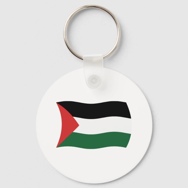Palestinian Authority Flag Keychain (Front)