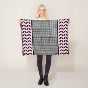 Palestinian Coasters - Palestine Keffiyeh Coasters Fleece Blanket