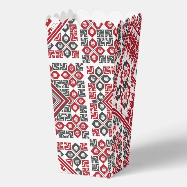 Palestinian Embroidery pattern 2  Favour Box (Front)