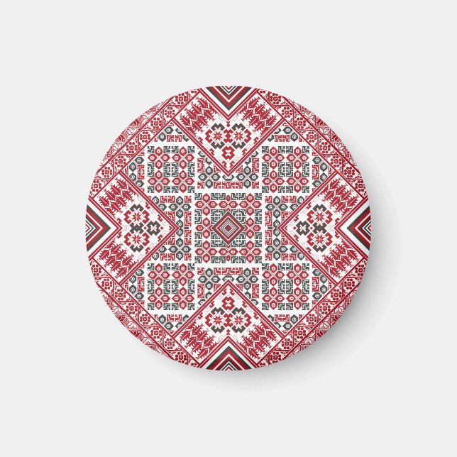 Palestinian Embroidery pattern 2   Magnet (Front)