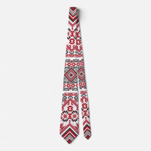 Palestinian Embroidery pattern 2  Tie