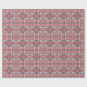 Palestinian Embroidery pattern 2  Wrapping Paper