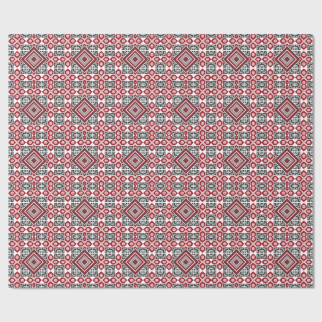 Palestinian Embroidery pattern 2  Wrapping Paper (Flat)