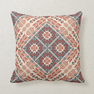 Palestinian embroidery pattern cushion